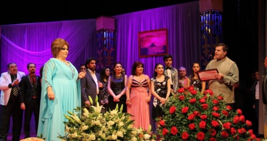 Afaq Bəşirqızının 60 illik yubileyi qeyd olundu - Fotolar