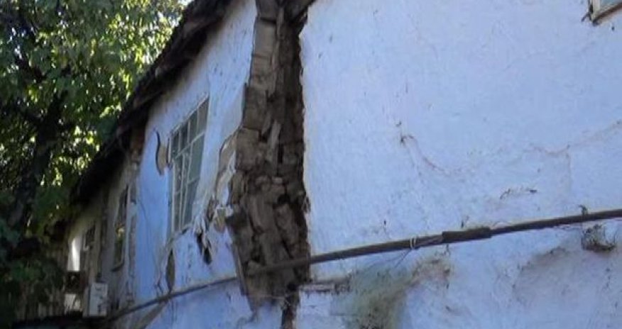 Cəlilabadda yaşayış binası çökdü