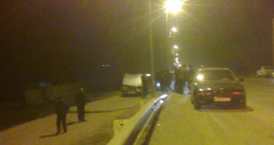 Şərif Ağayar qəzaya uğradı