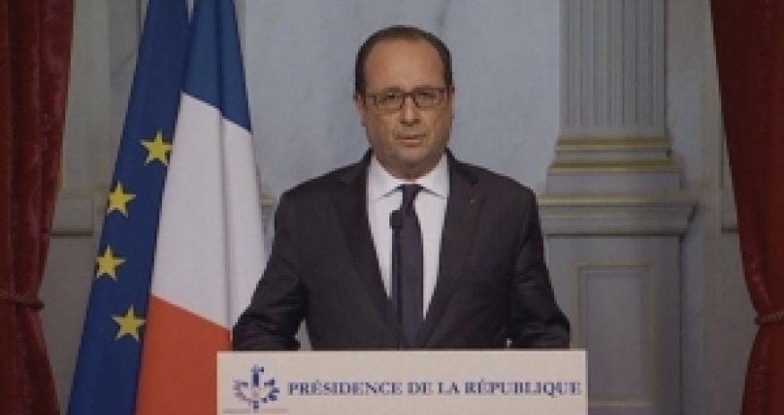 Fransua Olland: “Terrorun arxasında İŞİD dayanır”