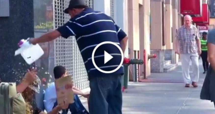 The Homeless Man VS Homeless Child