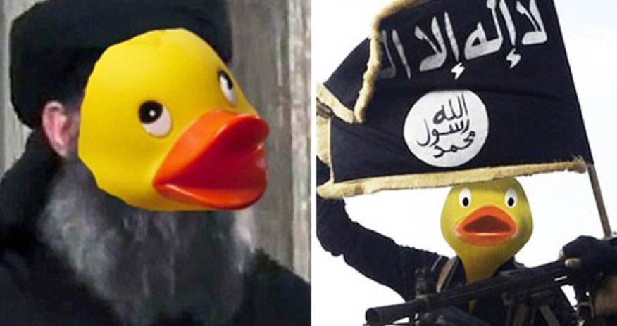 Internet mocks evil ISIS by Photoshopping rubber duck heads