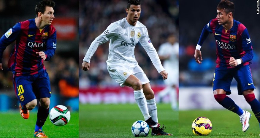 Ballon d'Or: Messi, Ronaldo and Neymar shortlisted