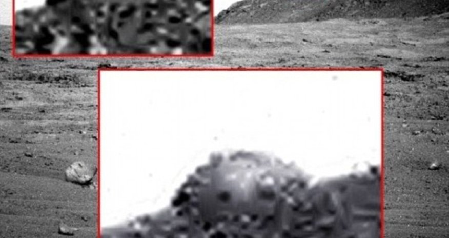 Mystery DOME found on Mars
