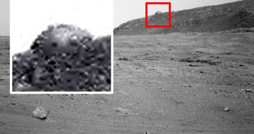 Is this a BUILDING on Mars?