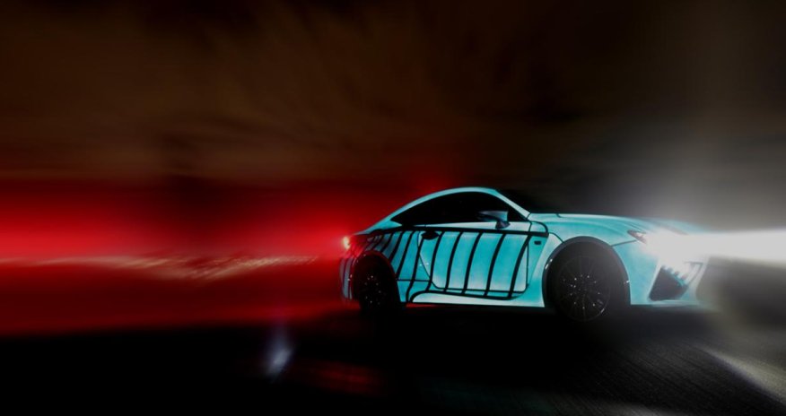 Tron technology lights up the night