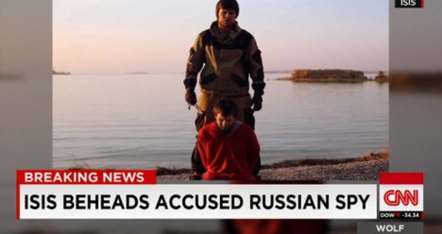 ISIS video claims beheading of Russian spy