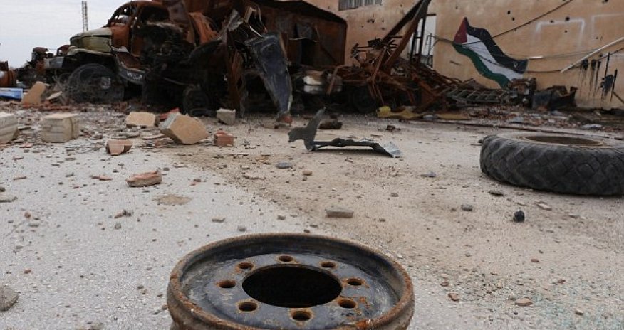 Pictures from Syrian front line