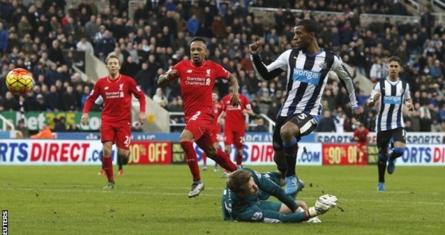 Newcastle 2 - 0 Liverpool
