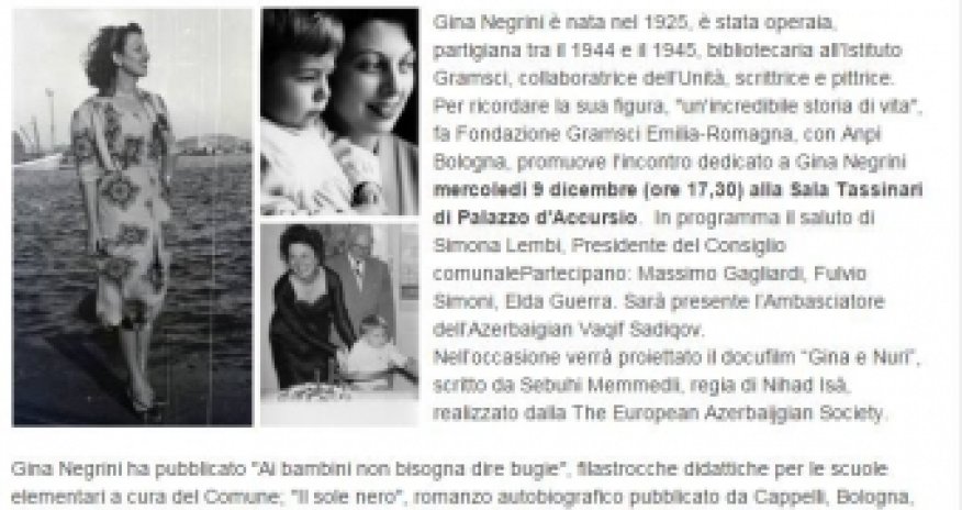 “Cina və Nuru” filminin təqdimatı olacaq