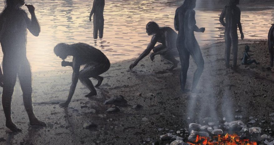 The remote lake that tells the story of himanity's birth