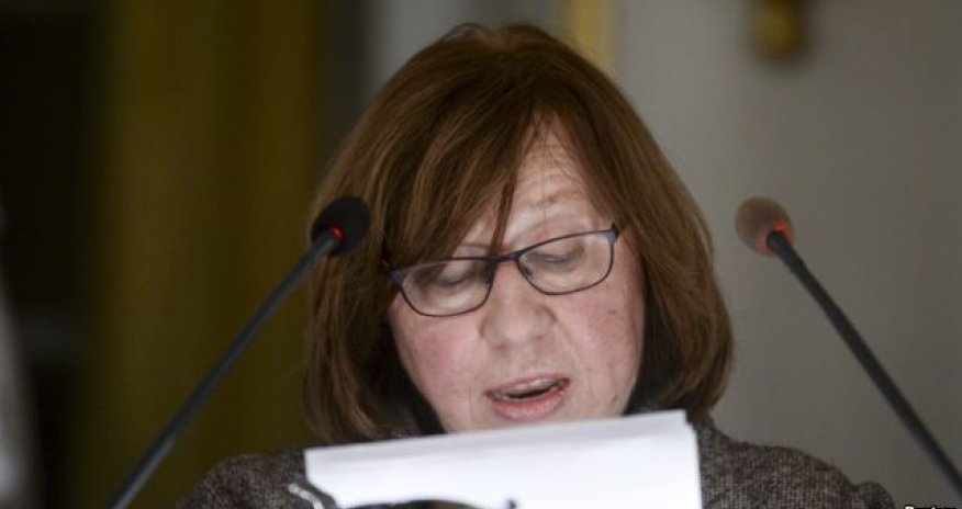Svetlana Aleksieviçin Nobel nitqi sərt oldu (Tam mətni)