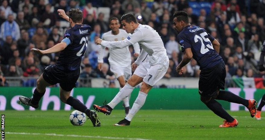Real Madrid 8 - 0 Malmö FF