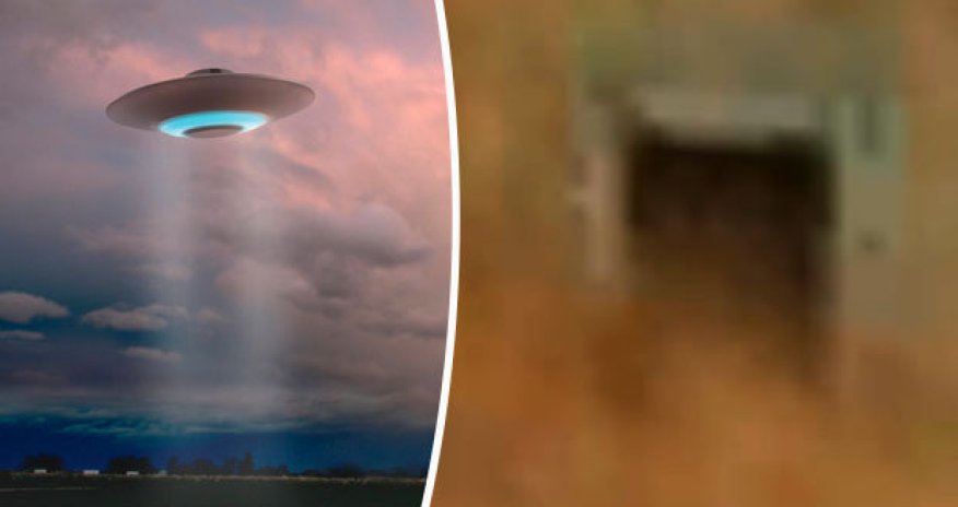 Mars images reveal 'underground alien bases' UFO believers claim