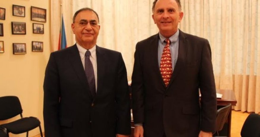 Asim Mollazade meets Israeli ambassador to Azerbaijan