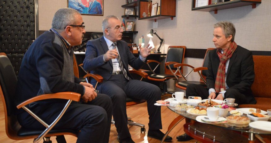 İsveç Krallığının Azərbaycandakı səfirliyinin nümayəndəsi GTT-nin qonağı oldu - Fotolar