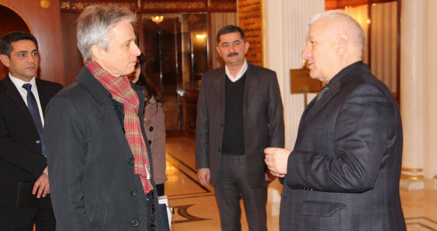 İsveçin Müvəqqəti İşlər Vəkili Musiqili Teatrda oldu - Fotolar