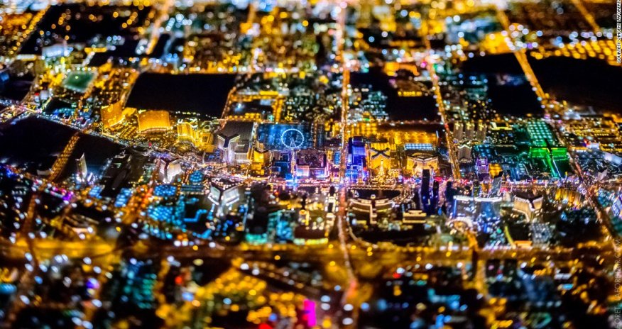 Mega-cities from 12,000 feet