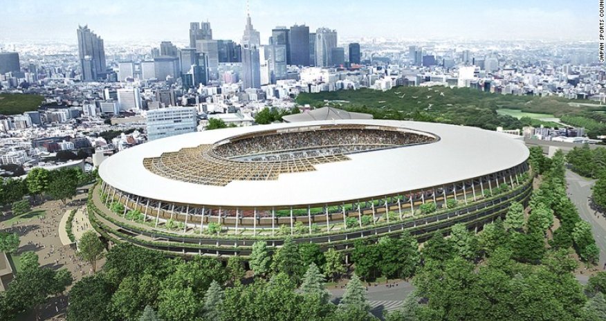 Japan unveils design for 2020 Olympic stadium ... again