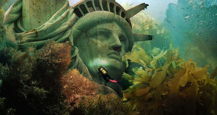 Artist creates incredible images of how the world might end