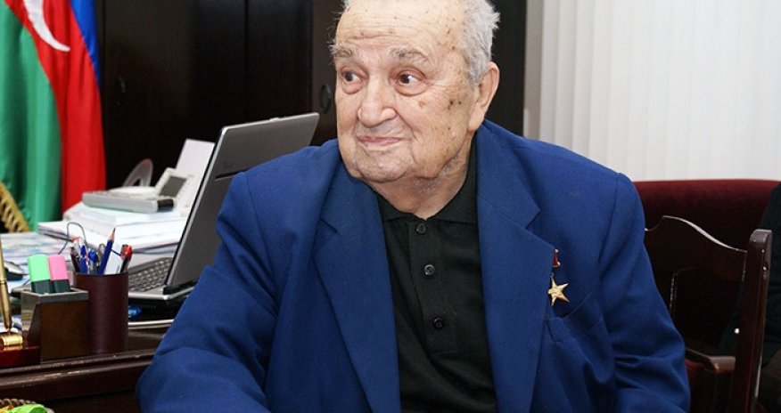 Azərbaycan Prezidenti 100 yaşlı akademiki təbrik etdi