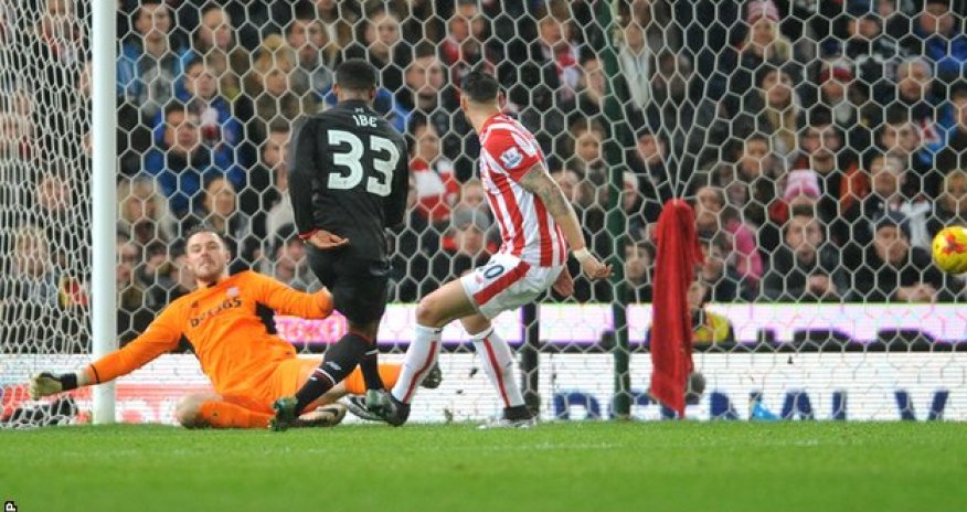 Stoke 0 - 1 Liverpool