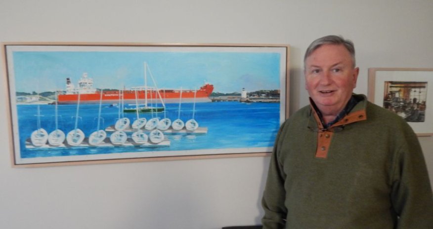 Portland artist's work going into diplomatic service in Azerbaijan
