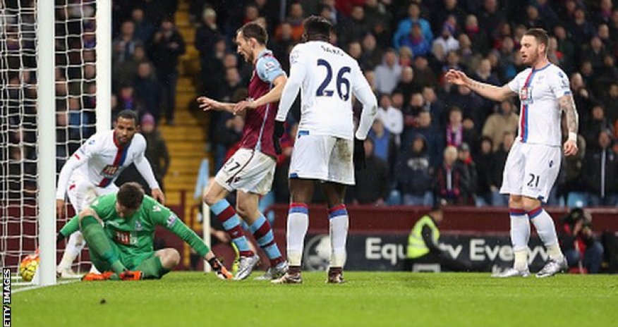 Aston Villa 1 - 0 Crystal Palace