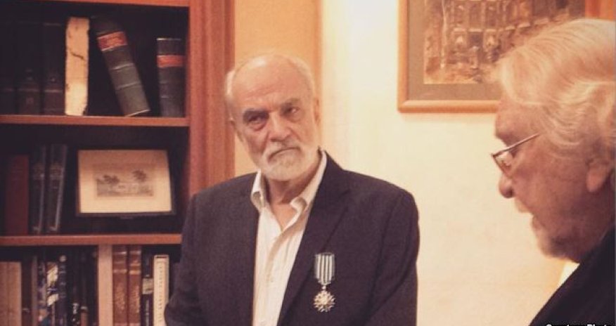 Azərbaycanlı rəssam Fransanın Cəngavər mükafatıyla təltif olundu