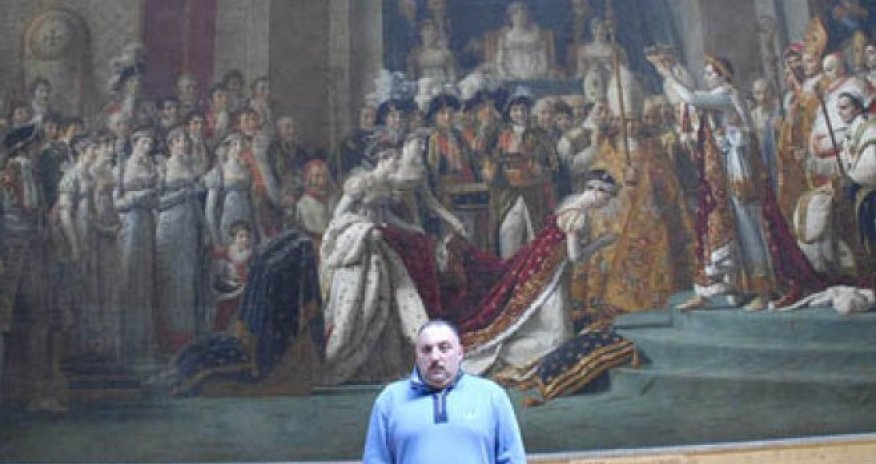 17 kilometr yolda səyahət – Luvr ziyarəti 