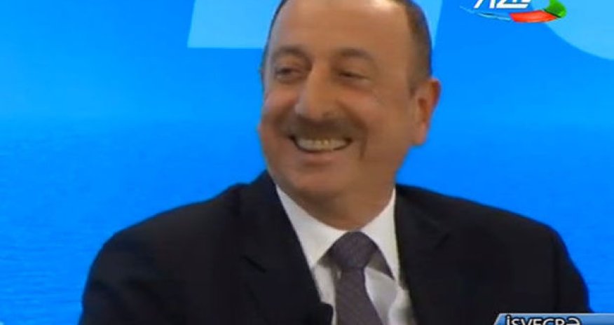 Ильхам Алиев пошутил в Давосе 