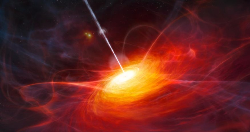 The ancient black holes that can outshine entire galaxies
