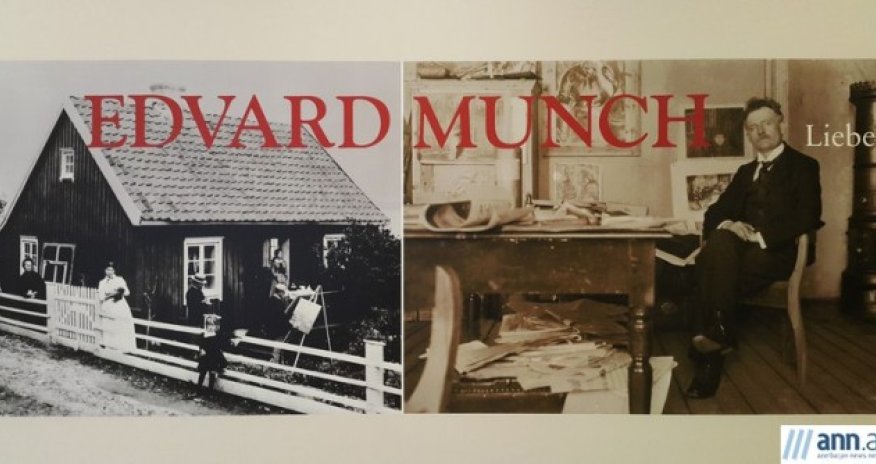 Edvard Munkun sərgisindən FOTOREPORTAJ