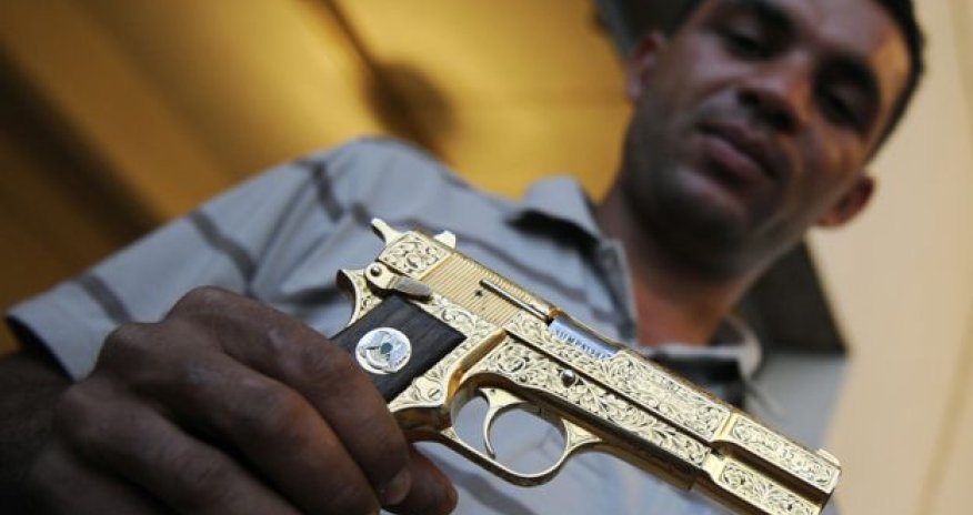 My search for Gaddafi's golden gun
