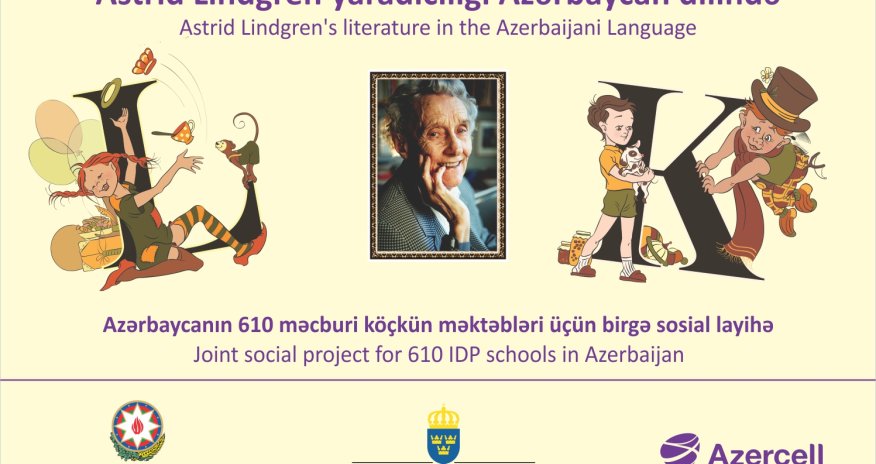 9 books of famous children’s author have been translated to Azerbaijani