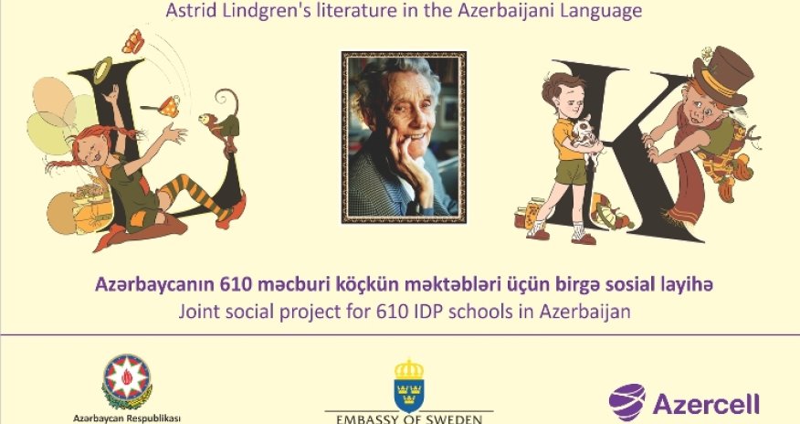 Məşhur uşaq yazarının 9 kitabı Azərbaycan dilinə tərcümə edildi