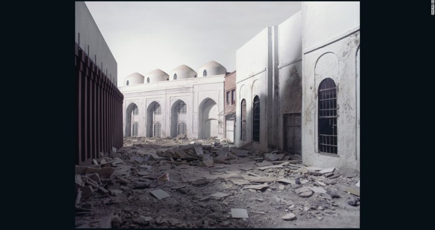 Artist Wafaa Bilal uses blank books to rebuild Baghdad's war-torn library