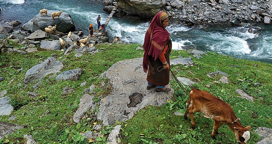 A Himalayan village on the path of Alexander the Great
