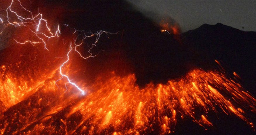 Volcano eruption threatens to spark NUCLEAR catastrophe