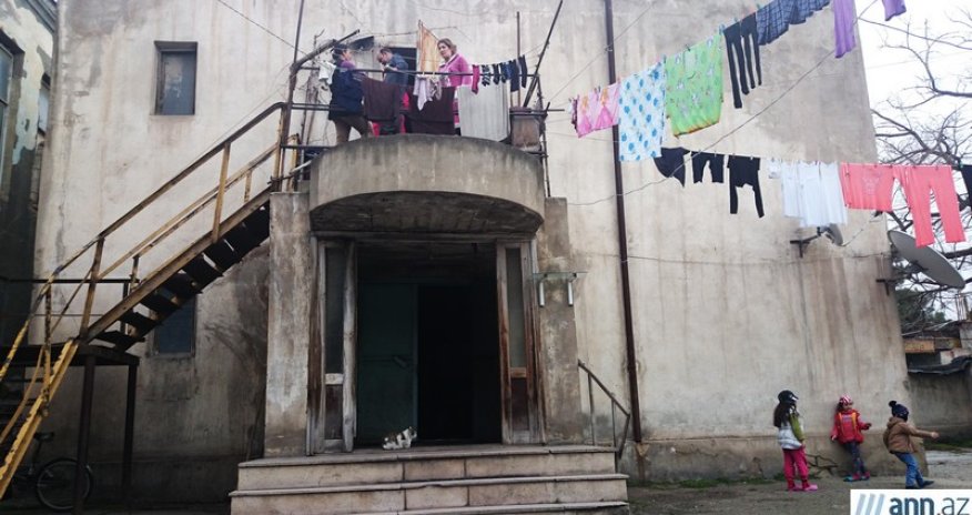 Zavodun qaçqın sakinləri - FOTOLAR