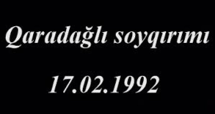 24 years pass since massacre committed by Armenians in Azerbaijan’s Garadaghli