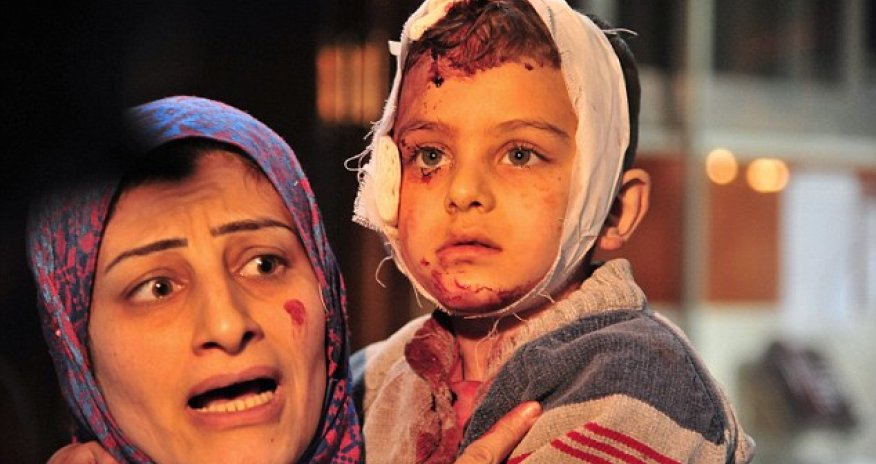 ISIS are blamed for horror bomb attacks in Syria