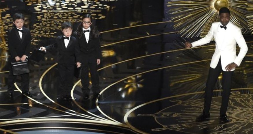 Oscars 2016: Host Chris Rock rapped over Asian-American 'joke'