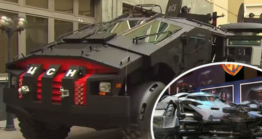 Russian military vehicles that look like Batmobiles