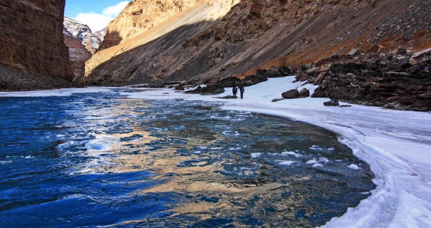 A frozen highway to an ancient kingdom