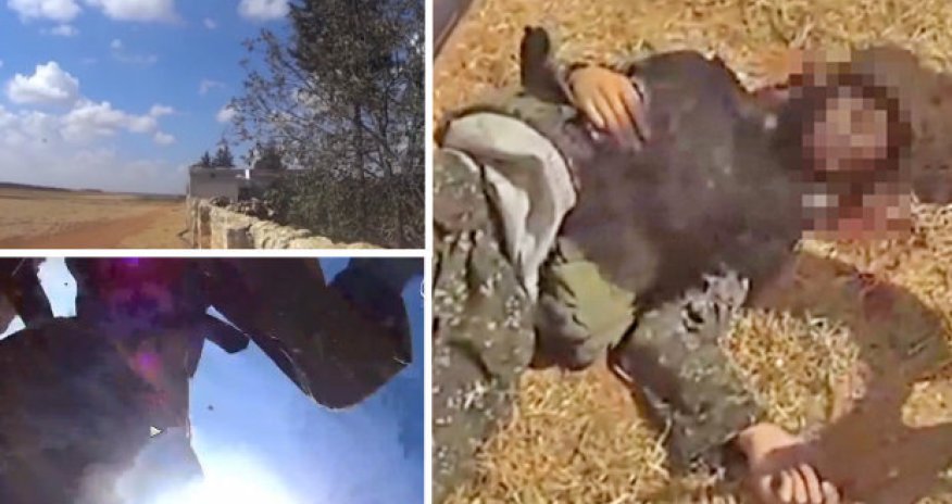 ISIS fighter’s brains blown out as propaganda video goes wrong