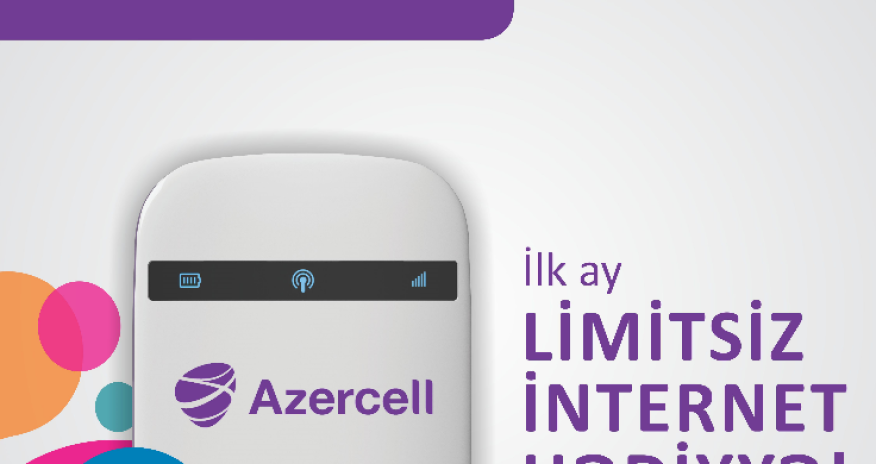 Azercell-lə sərfəli internet hər yerdə
