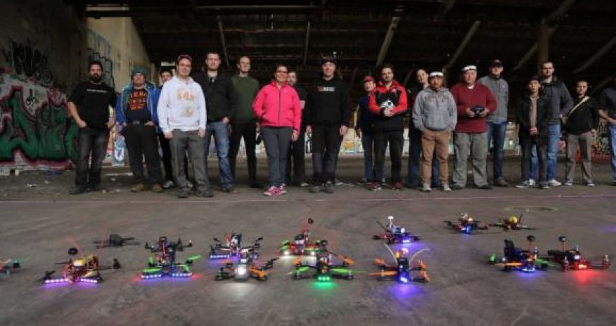 Пройдут первые гонки беспилотников