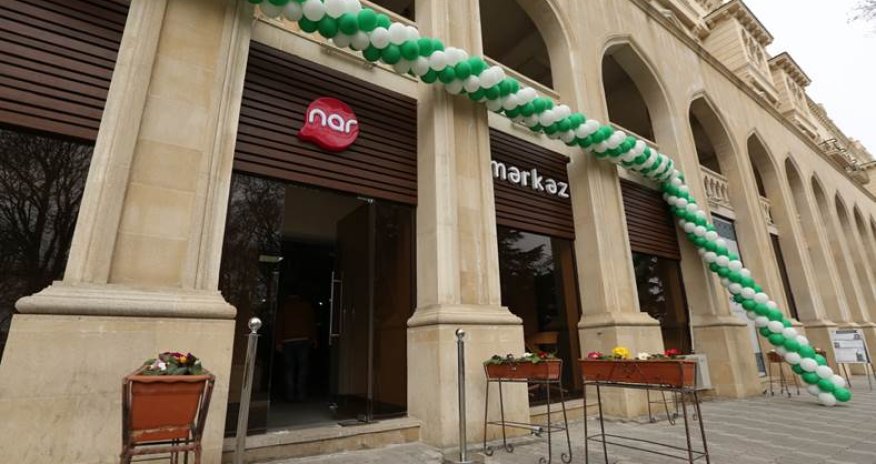 Nar has presented its new store in Ganja