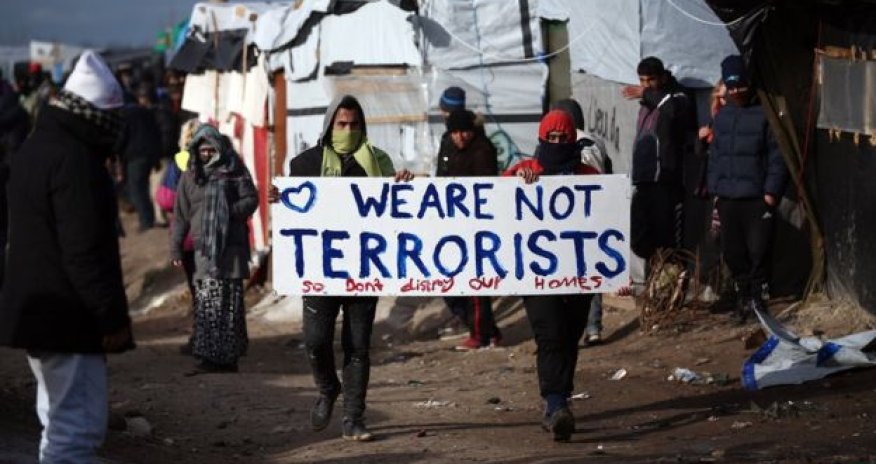 In pictures: Clashes as Calais migrant 'Jungle' cleared